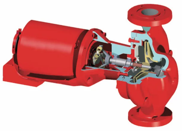 Bell & Gossett 172752LF 616T Series 60 Pump With 1 HP Motor