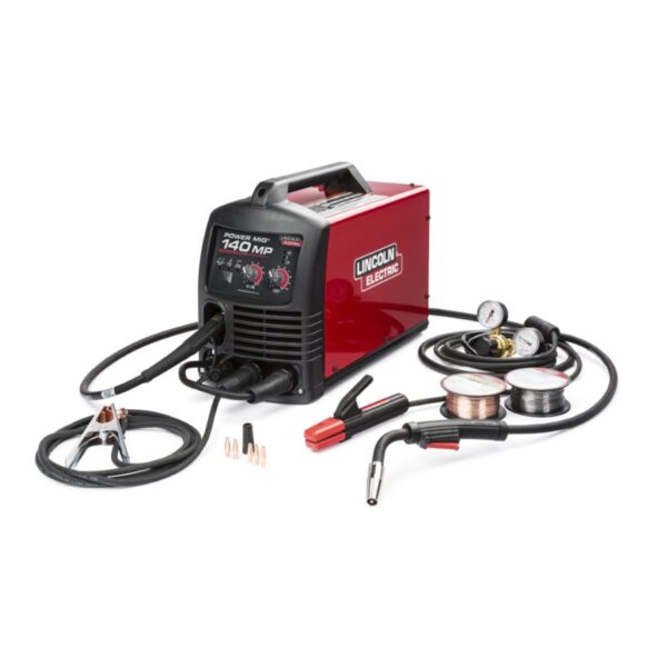 Lincoln Power Mig 140 Mp Multi Process Welder K4498-1