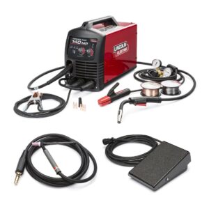 Lincoln Power Mig 140 Mp Multi Process Welder Tig One-Pak K4499-1