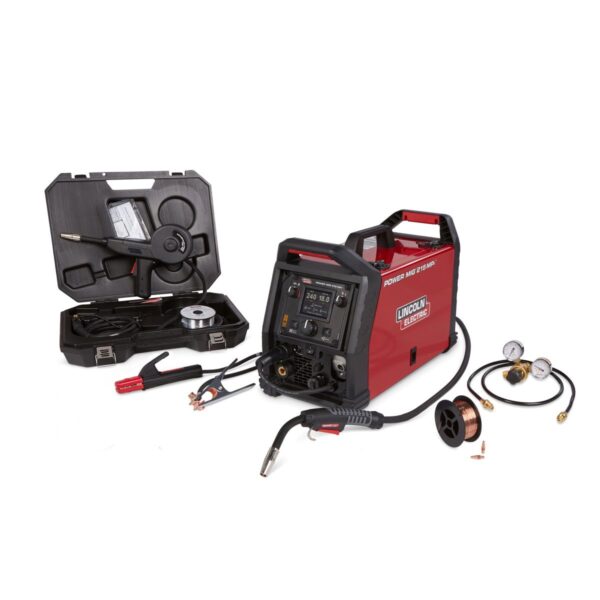 Lincoln Power Mig 215 Mpi Multi Process Welder - Tig One Pak K4878-1