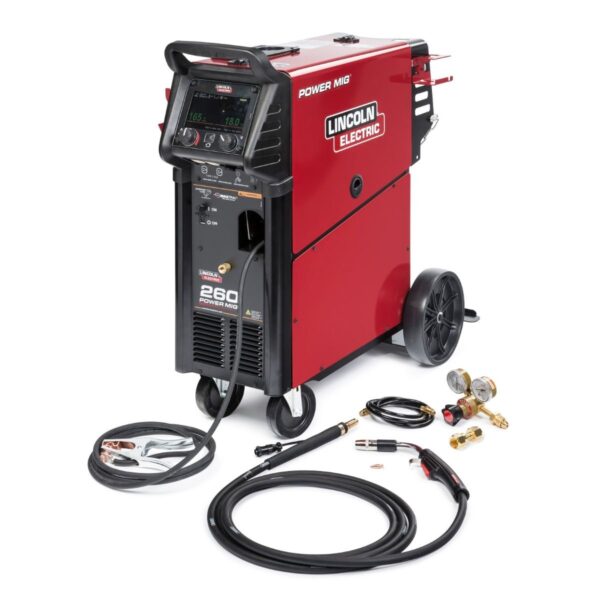 Lincoln Power Mig 260 Welder 208-575V K3520-1