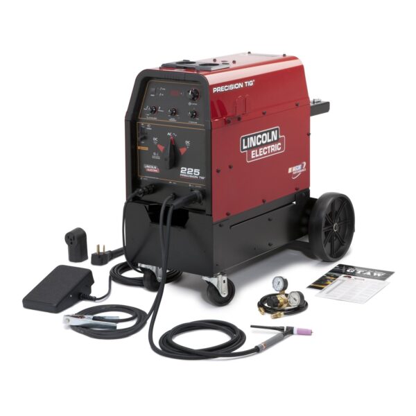 Lincoln Precision Tig 225 Ready Pak With Cart K2535-2