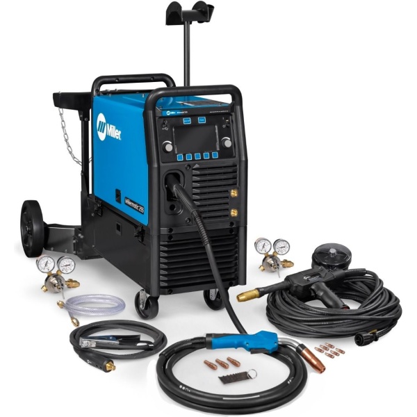 Miller Millermatic 255 Mig/Pulsed Mig Welder Fully Loaded 907734