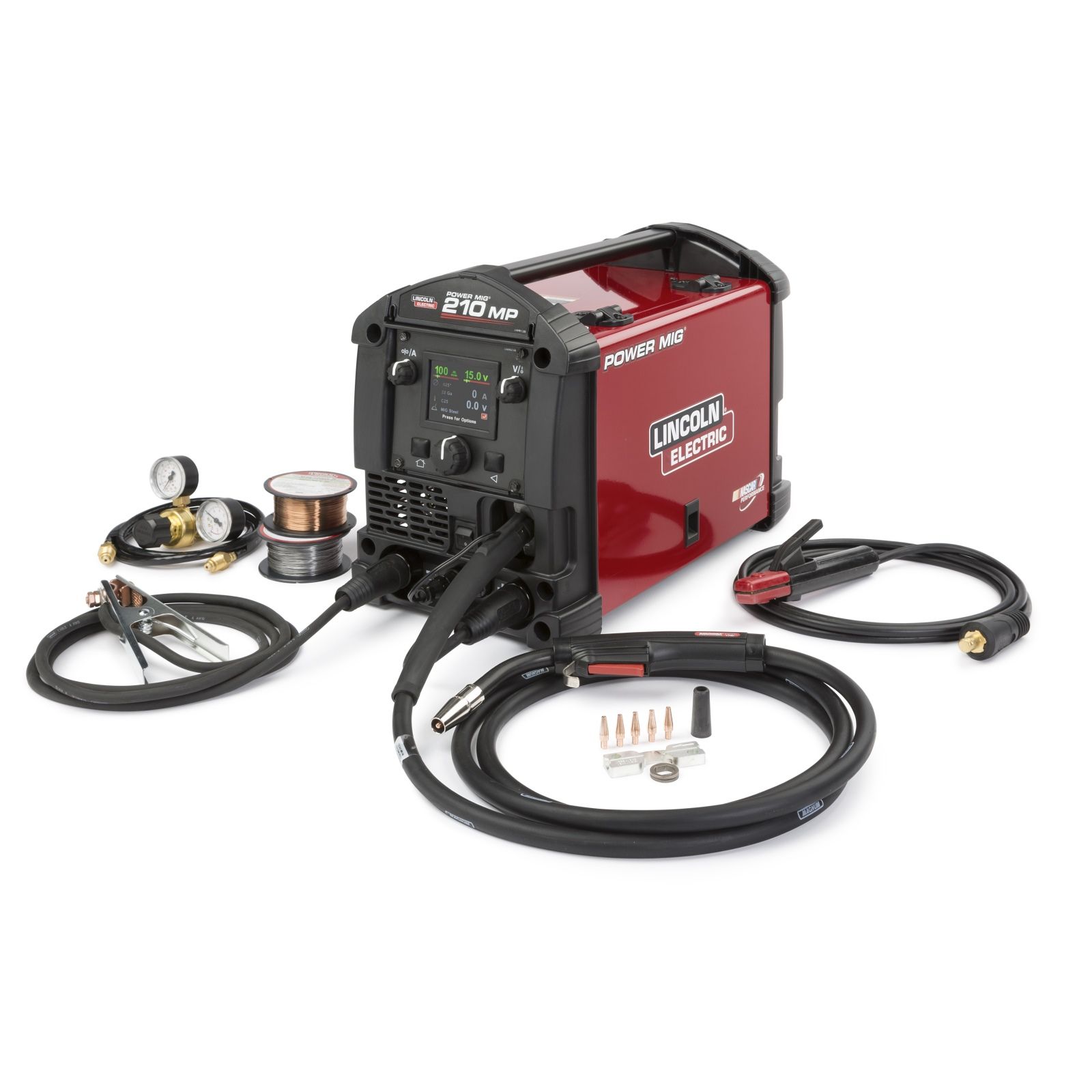 Lincoln Power Mig 210 Mp Multi Process Welder K3963-1