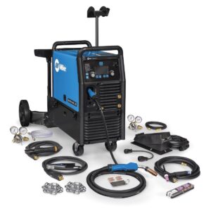 Miller Multimatic 235 Multiprocess Welder W/Dual Cylinder Cart And Tig Kit 951847